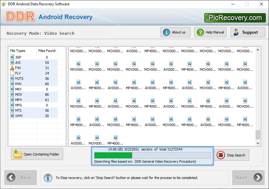 Disk scanning