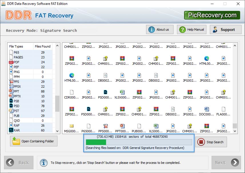 Disk scanning