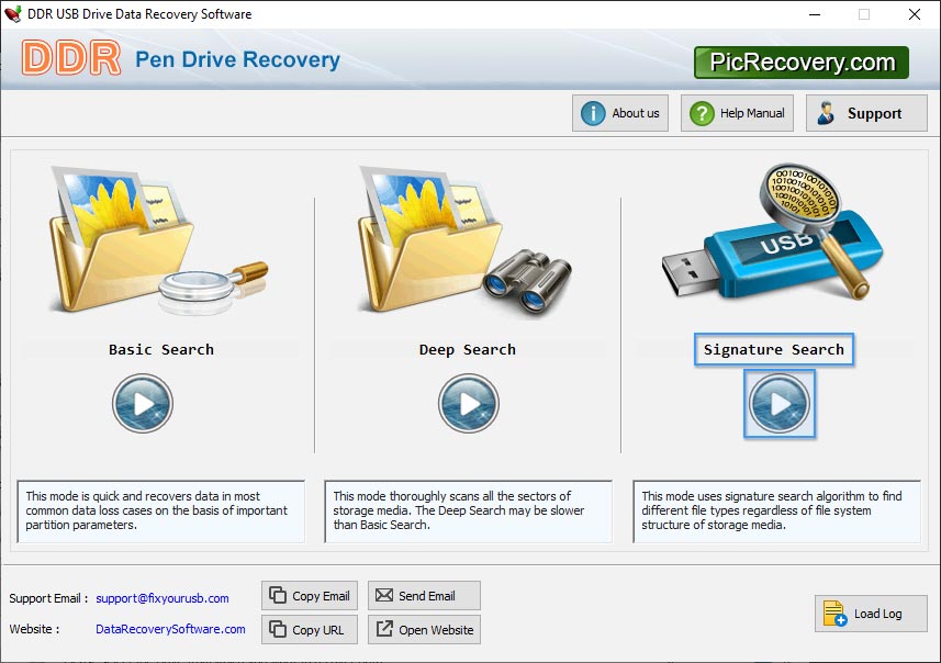 Software de recuperación de pendrive